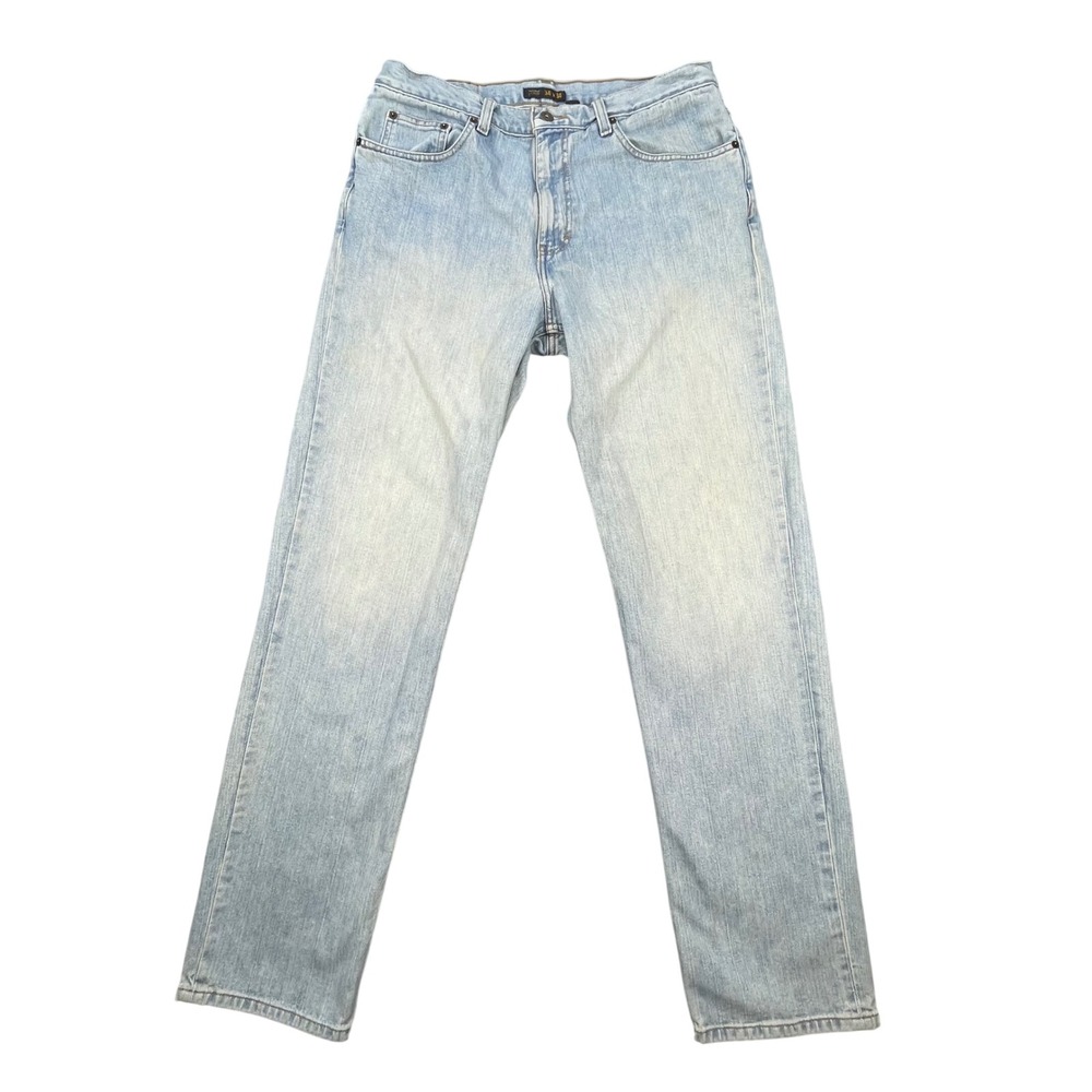 J.Crew Light Wash Straight Leg 100% Cotton  Blue Jeans Mens Size 34x34